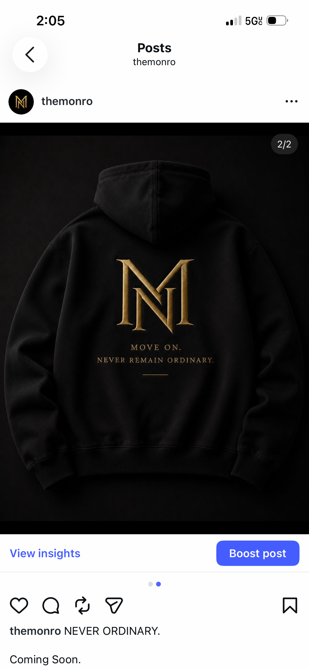 MONRO Signature Hoodie