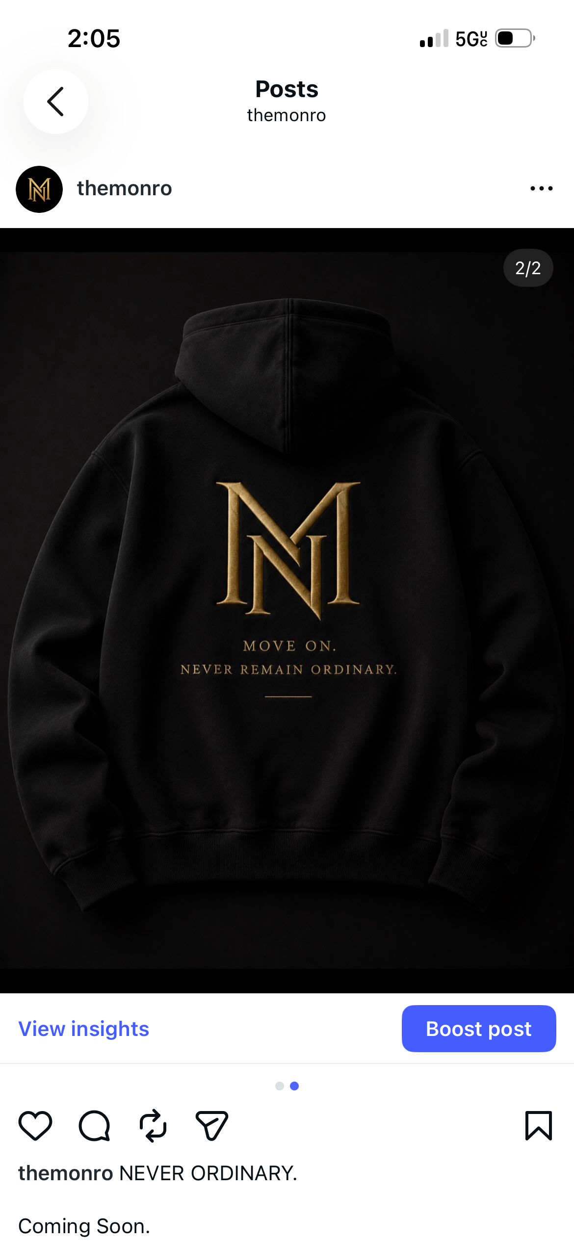 MONRO Signature Hoodie